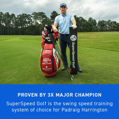 | Swing Speed Training System | Gain Swing Speed and 20 Yards | Speed Sticks™ Used by Padraig Harrington | App Training Protocols