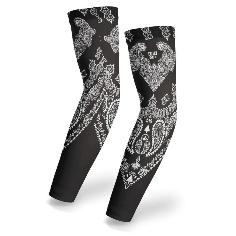 1 Pair Breathable Quick Dry UV Protection Arm Sleeves Basketball Elbow Fitness Arm Guards Sports Cycling Arm Warmers Mangas
