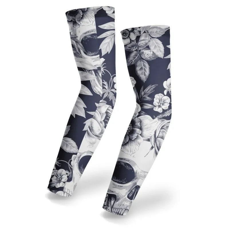 1 Pair Breathable Quick Dry UV Protection Arm Sleeves Basketball Elbow Fitness Arm Guards Sports Cycling Arm Warmers Mangas
